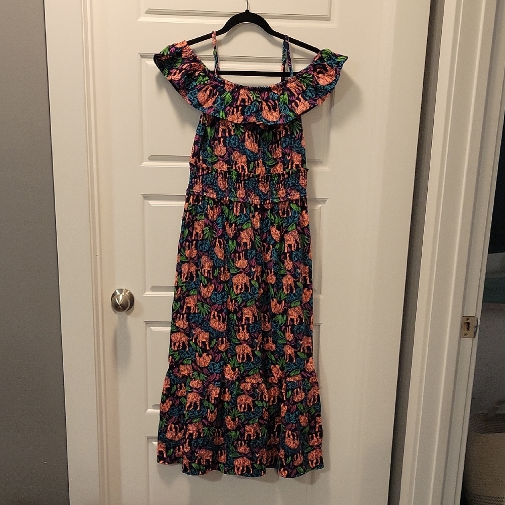 Cat & Jack Kids Casual Dress - Multicolor Floral